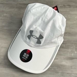 Under Armour White Reflective Cap Men’s One Size